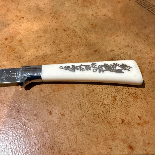 Riviera Cutlery, Custom Concave, Stainless Germany Box Set of 6 Knives For Sale - Image 11 of 18