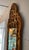 Gold Vintage Hand Craved Italian Gilt Wood Mirror For Sale - Image 8 of 11