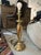 Art Deco Vintage Stiffel Candlestick Style Brass Lamp For Sale - Image 3 of 10