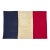 French Cotton Flag Sewn From Vintage Textiles For Sale