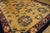 Beige 1980s Beige Medallion Vintage Modern Chinese Peking Carpet 9'4" X 12'3" Knotted Wool Rug For Sale - Image 8 of 12