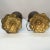 Metal Antique French Art Nouveau Gilt Bronze and Brass Table Lamps - a Pair For Sale - Image 7 of 13