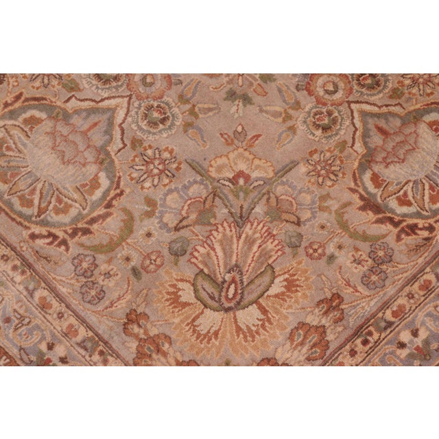 Designed with mesmerizing intricacy and gorgeous color palette, this hand-knotted masterpiece demonstrates the beauty and...