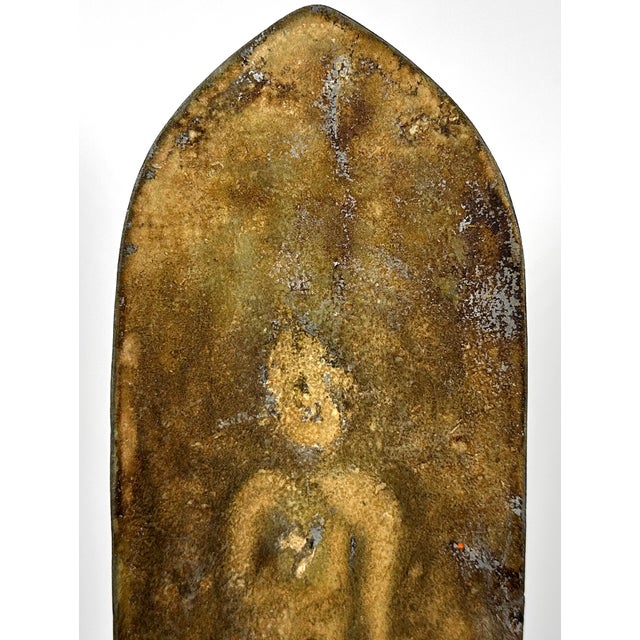 Antique Thai Buddhist Votive Plaque For Sale - Image 10 of 15