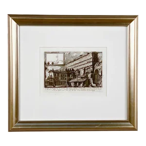 Piranesi of Ancient Roman Objects, Circa 1720