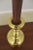 Brass Base Tall Lamp W. Shade For Sale In Philadelphia - Image 6 of 9