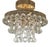 Italian Crystal Ceiling Light from Swarovski, 2000s For Sale