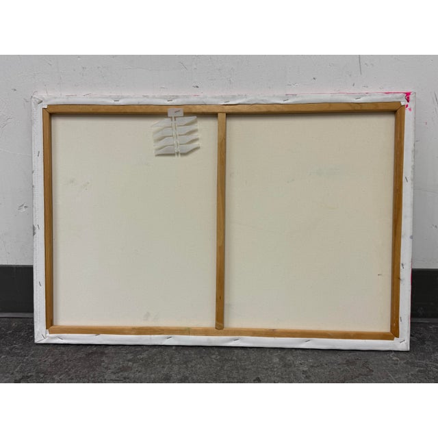 Jazz Artwork With Fluorescent Accents, Artist Unknown For Sale - Image 12 of 12