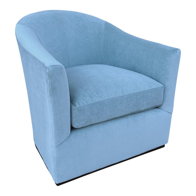 Lee Industries Swivel Chair Chairish