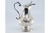 Gummed Silver Altar Cruet with Embossed and Hinged Lid with Water Symbol For Sale - Image 3 of 10