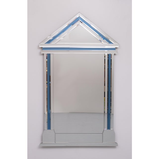 Large Vintage Neoclassical Mirror, 1970s For Sale - Image 10 of 10