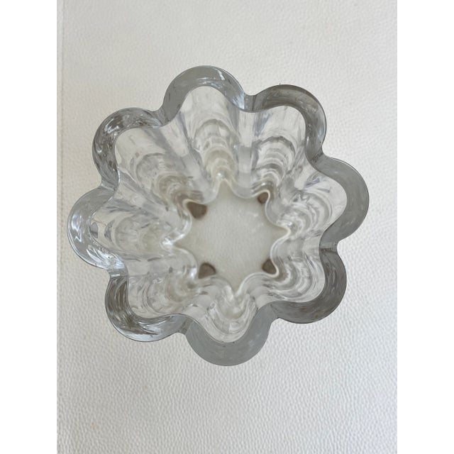 1960s Mid-Century Modern Swedish Art Glass Vase For Sale - Image 5 of 13
