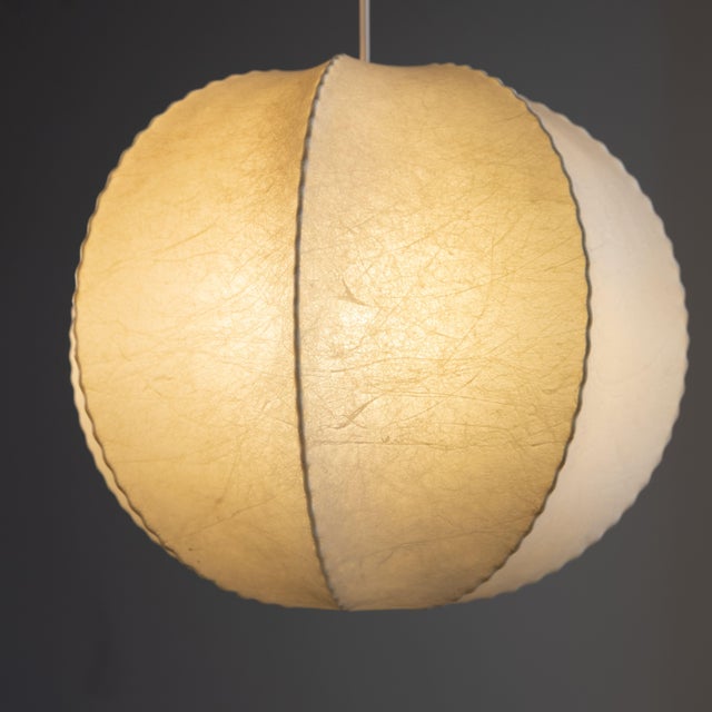 Cocoon Pendant Lamp, 1960s For Sale - Image 11 of 13