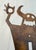 Large Antique Hand Cut Steel Metal Monster Silhouette Wall Switch Cover Kids For Sale - Image 4 of 11