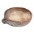 Antique 19th Century Indian Hand-Carved Red Sandstone Kundi Bowl - 16" For Sale