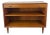 Vintage 1960s Danish Modern Teak Mini Credenza Cabinet With Bookshelf For Sale