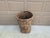 Farmhouse 19th-Century French Splint Oak Harvest Basket With Original Weathered Patina For Sale - Image 3 of 13