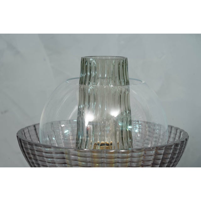 Mid-Century Modern Table Lamp in Murano Art Glass, 1980 For Sale - Image 6 of 8