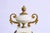 Late 19th Century Louis XVI Style French Marble & Gilt Bronze Portico Mantel Clock For Sale In Palm Springs - Image 6 of 7