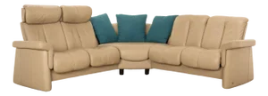 Legend Leather Corner Sofa in Brown Beige from Stressless