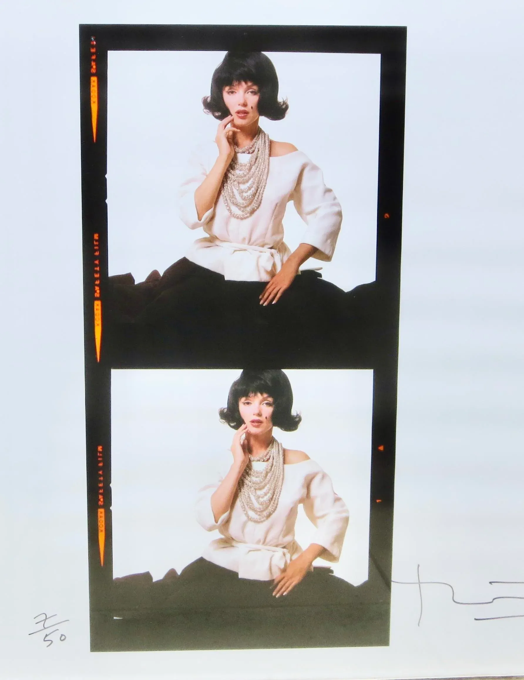 Marilyn Monroe as Jackie Kennedy the Last Sitting by Bert Stern