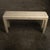 1980s 1980s Artisan Marble Console Table Travertine Maitland Smith Style Tessellated Stone For Sale - Image 5 of 12