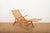 Brown Wooden Lounger with Many Adjustment Options and Frame Foldable For Sale - Image 8 of 15