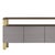 The Flexor sideboard by Robert Stadler features a flexible modular design combining wood containers with an aluminum...