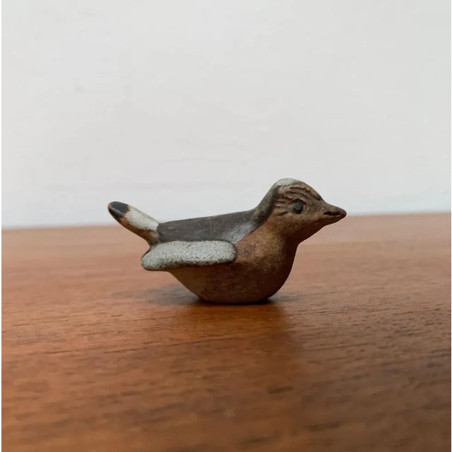 Vintage Ceramic Bird Figurine from Treman Pottery, UK, 1970s For Sale - Image 9 of 10