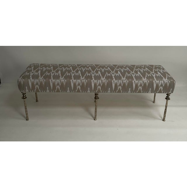 The Sorgue Bench by Bourgeois Boheme Atelier is a refined statement piece that seamlessly balances sculptural artistry...