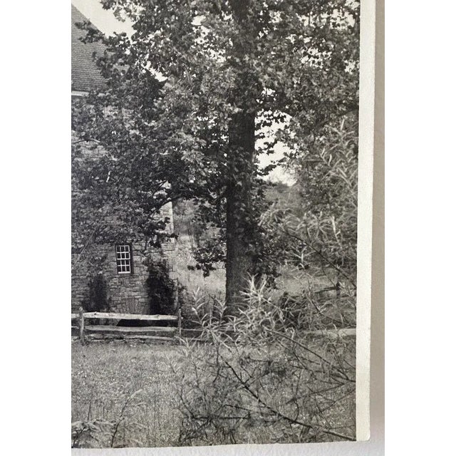 George Washington's Gristmill Black & White Photograph C.1930s For Sale - Image 9 of 10