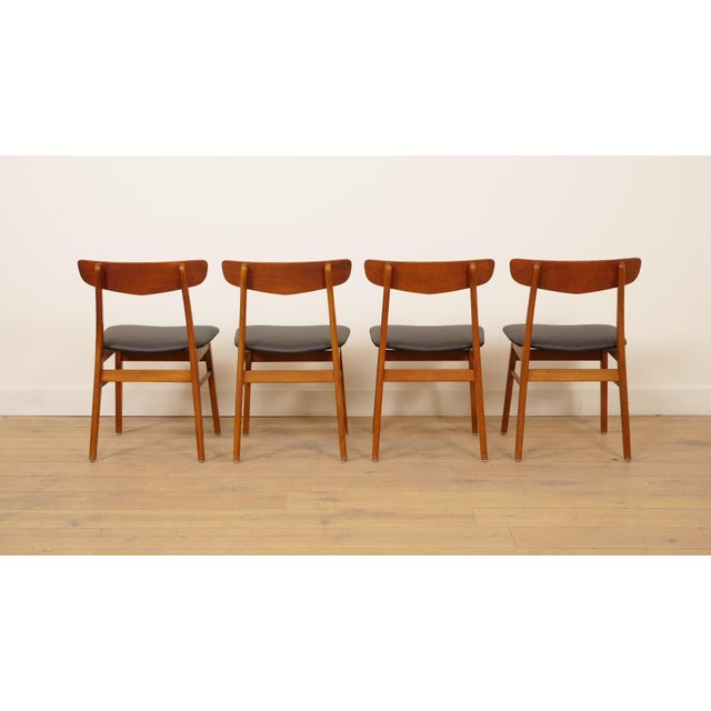 Black Dining Chairs from Farstrup Furniture, Set of 4 For Sale - Image 8 of 14