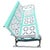 MCM Woodard Style 3 Seat Steel & Aluminum Scrolling Garden Sofa Bench - 2 Available For Sale - Image 4 of 11