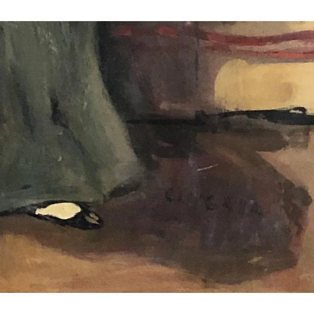 Modern Alexandre Cingria, The Fish Merchant, Geneva, 1814, Oil on Board, Framed For Sale - Image 3 of 11