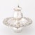 Metal Mid-Century Modernist Sterling Silver Grape & Vine Motif Mayim Achronim For Sale - Image 7 of 17