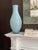 1970s Italian Murano-Style Handblown Blue Art Glass Vase With Gold and Silver Flecks, 21" For Sale - Image 17 of 18