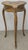 Mid 20th Century Mid 20th Century Louis XV Style Hand Painted Keyed Lift-Top Heart Form Side Table For Sale - Image 5 of 12