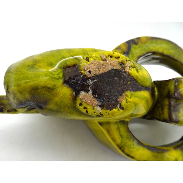 Mid-Century Italian Cubist Ceramic Fish Sculpture, 1960s For Sale - Image 14 of 16