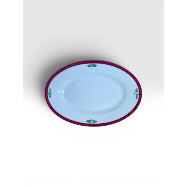 Antique Richard Briggs Boston Neoclassical Dessert Service With Gold Gilt Eight-Piece Set For Sale - Image 15 of 18