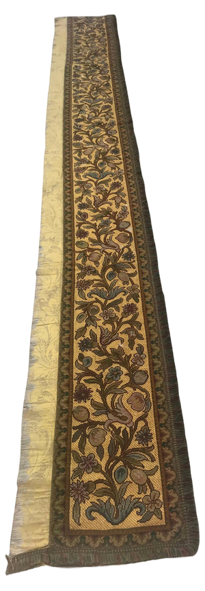 Antique Panel Needlepoint Tapestry, 1890s