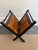 Late 20th Century Asian Bamboo Folding Magazine Rack For Sale - Image 9 of 9