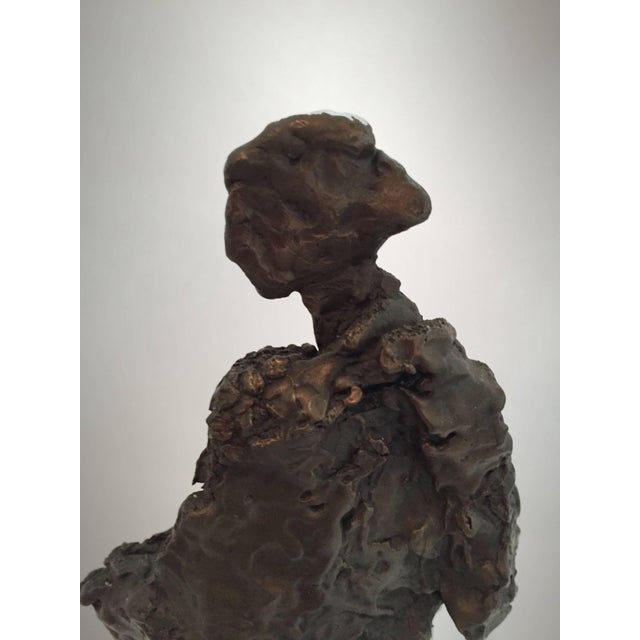 Bronze figurative sculpture Unknown Israeli Artist