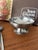 Superb vintage set by Jean Couzon, comprising 6 stainless steel ice cream bowls and 6 matching spoons, presented in its...