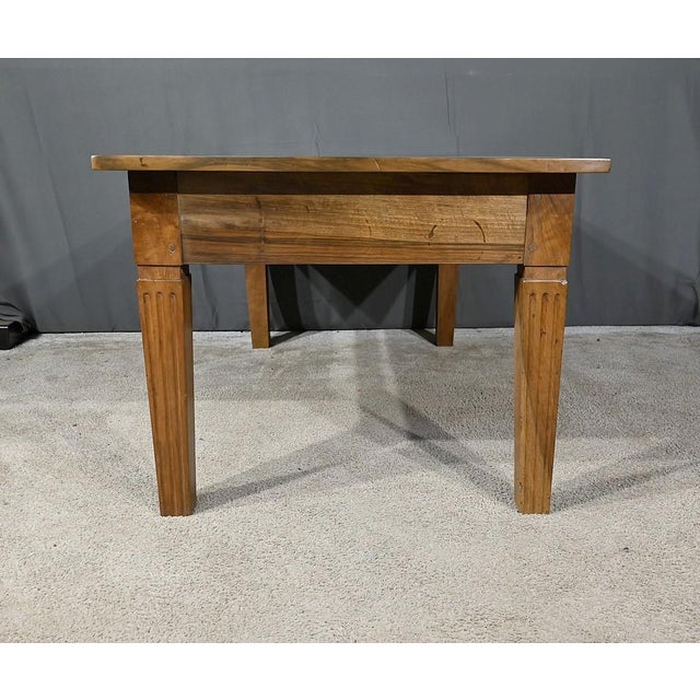 Louis XVI Walnut Coffee Table For Sale - Image 13 of 16