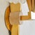 1940s French Brass + Glass Sconces Attributed to Maison Arlus - a Pair For Sale - Image 9 of 18