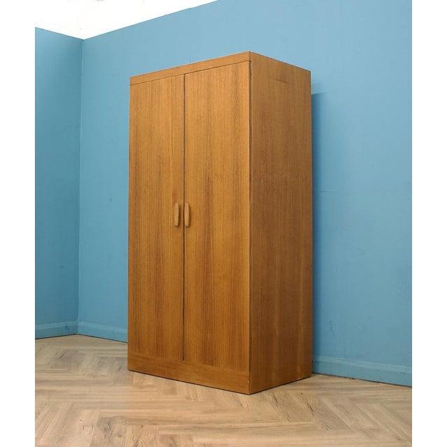 1960s Mid-Century Modern Teak Quadrille Wardrobe from G-Plan, 1960s For Sale - Image 5 of 12