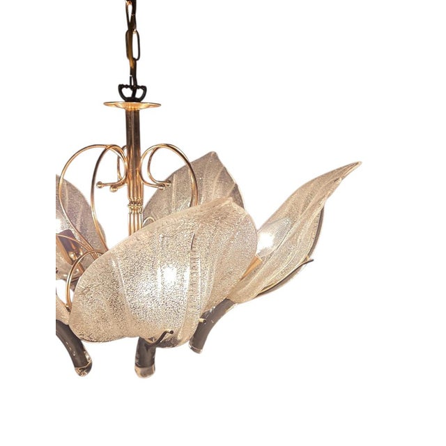 Murano Chandelier by Archimede Seguso for Seguso, 1970s For Sale - Image 6 of 18