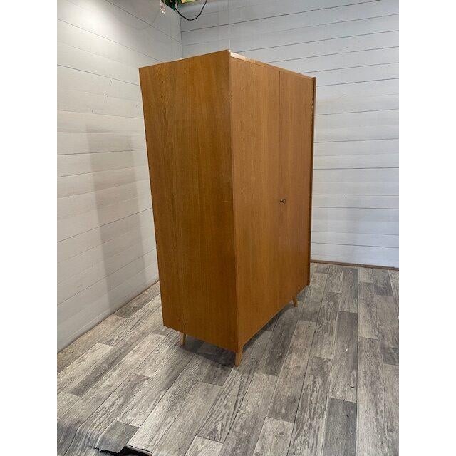 Vintage 2- Door Closet by Jiroutek, 1970 In superb condition with [ working ] key Original company sticker Dims; H= 175 cm...