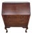Vintage Writing Secretary in Leather, 1930s For Sale