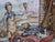 Anthony Palmer, Impressionist Painting of a Fish Seller, 1980, Watercolour For Sale - Image 12 of 14
